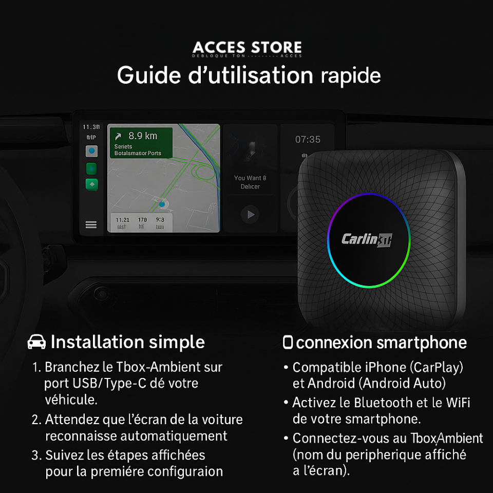 CarPlay Connect – Téléchargez Vos Applis Préférées !